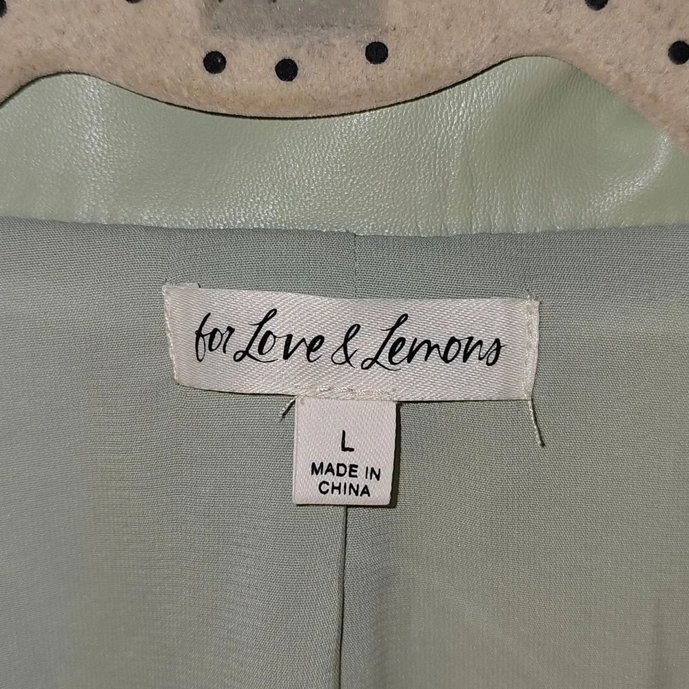 For Love And Lemons faux leather
